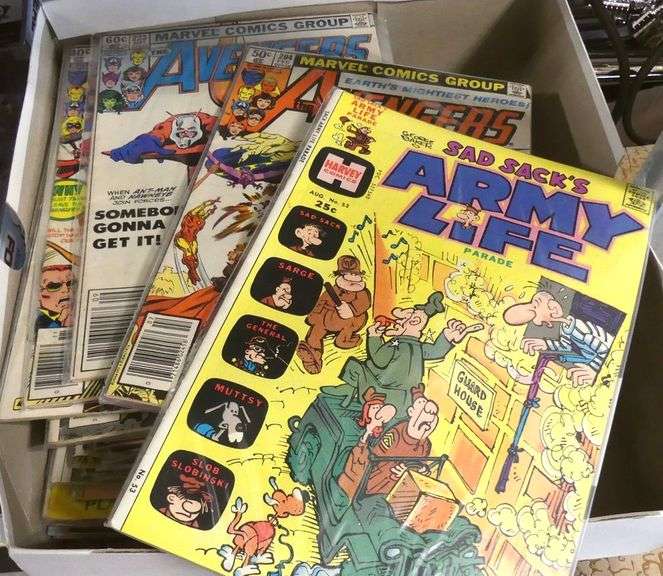 BOX OF COMIC BOOKS