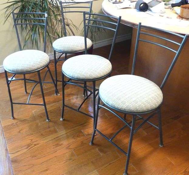 SET OF FOUR STOOLS