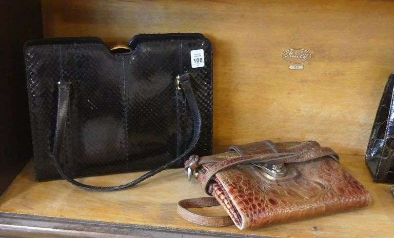 THREE PURSES AND WALLET