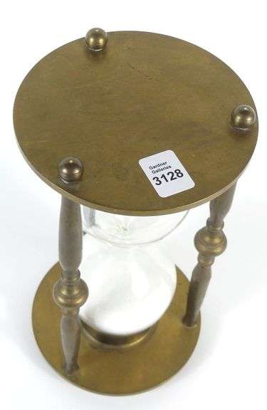 BRASS HOURGLASS