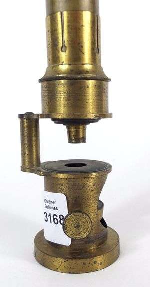 FRENCH DRUM MICROSCOPE CIRCA 1860