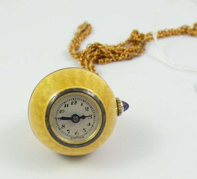 ART DECO PENDANT WATCH