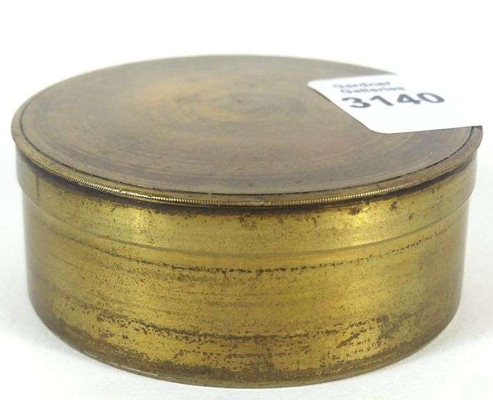 BRASS FLOATING CARD COMPASS