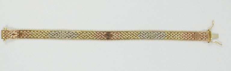 GOLD MESH BRACELET