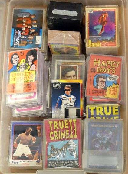 BIN LOT OF ENTERTAINMENT CARDS