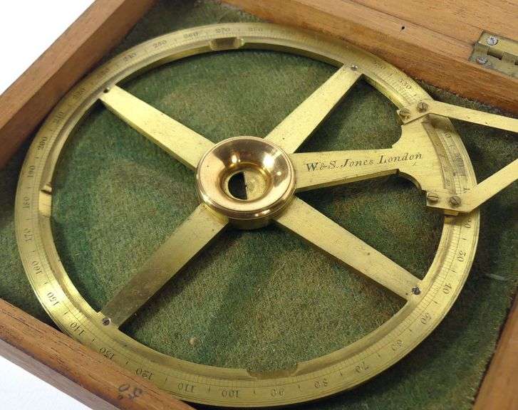 W. & S. JONES PROTRACTOR