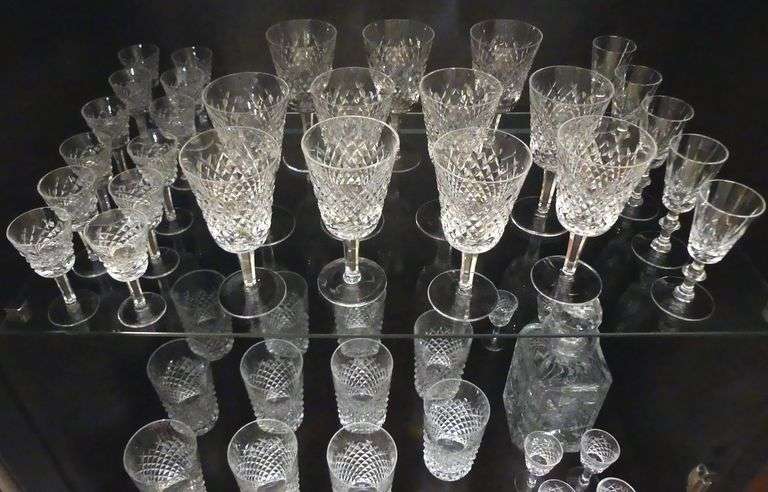 WATERFORD CRYSTAL & GLASS DECANTER SET