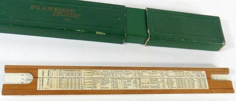 A.W. FABER CASTELL SLIDE RULE