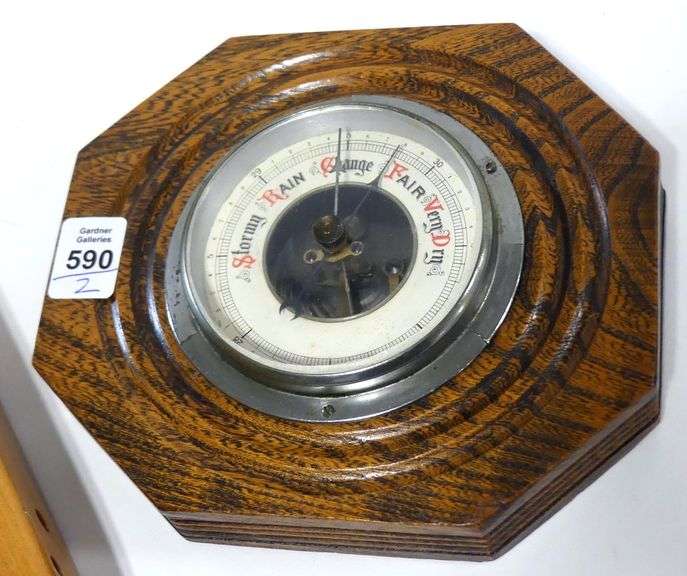 THERMOMETER AND BAROMETER