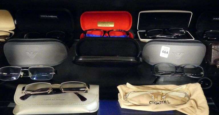 14 PAIRS OF DESIGNER PRESCRIPTION GLASSES