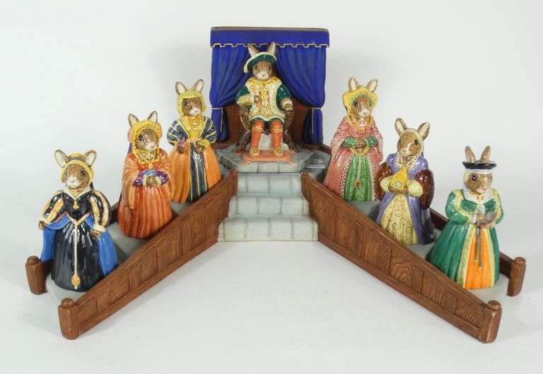 DOULTON BUNNYKINS FIGURINE SET