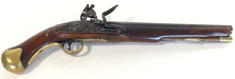 1805 BRITISH NAVY FLINTLOCK PISTOL