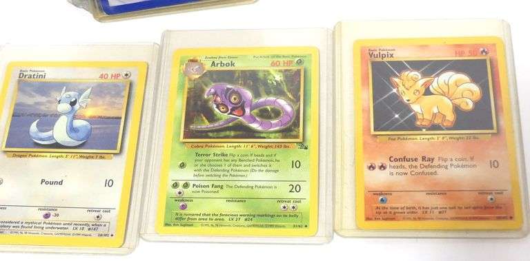LATE 1990'S POKEMON CARDS