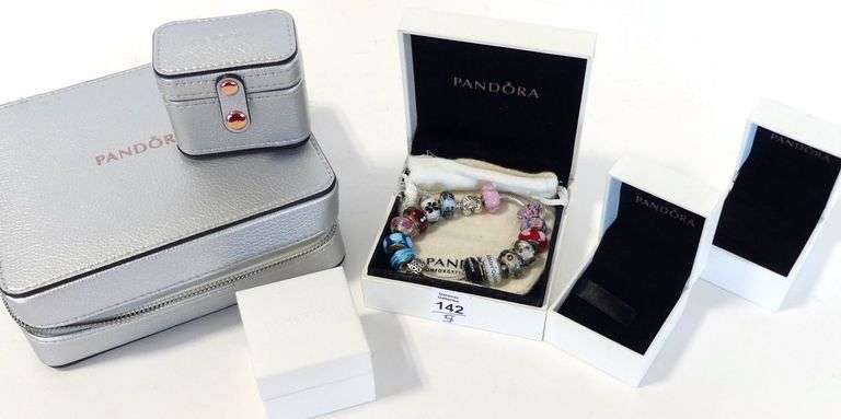 PANDORA BRACELET AND BOXES
