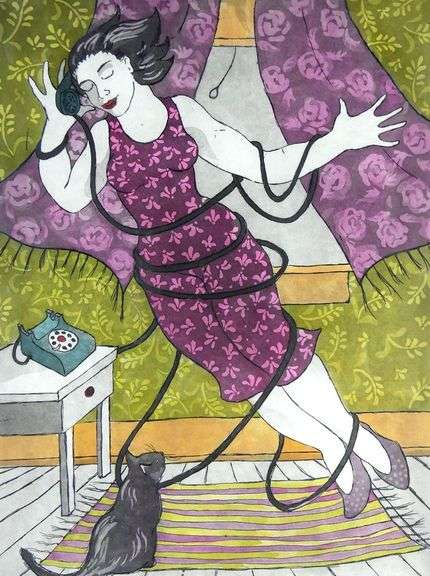 LORIE SCHINKO SIGNED PRINT