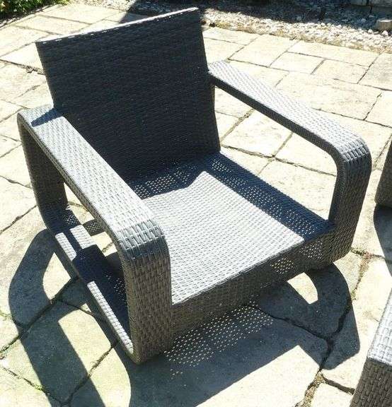 FOUR-PIECE PATIO LOUNGE SET
