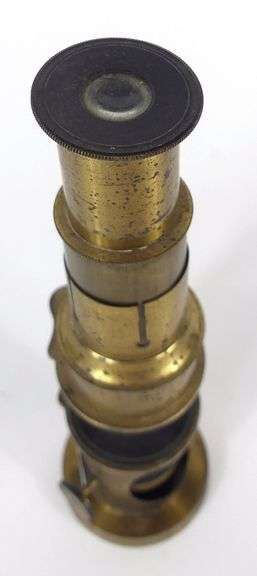 FRENCH DRUM MICROSCOPE CIRCA 1860