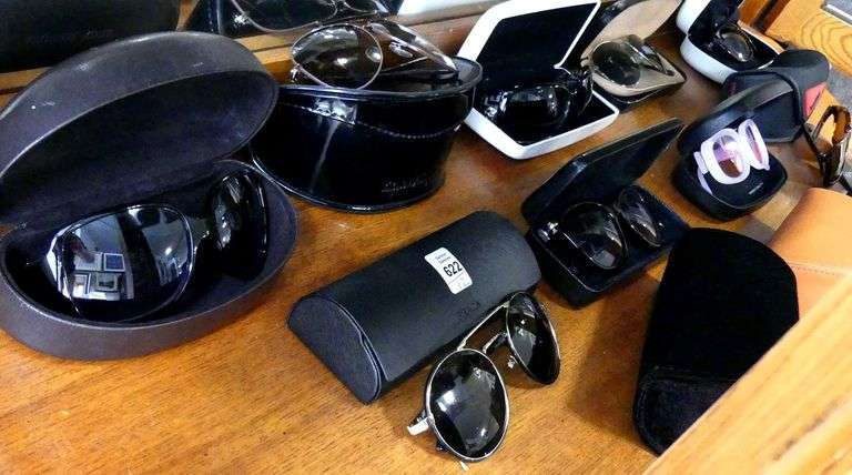 12 PAIRS OF DESIGNER SUNGLASSES