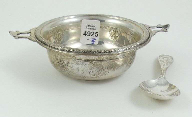 SILVER PORRINGER, ETC.