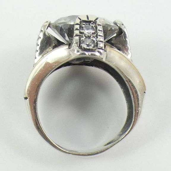 2 LARGE STERLING SILVER RINGS