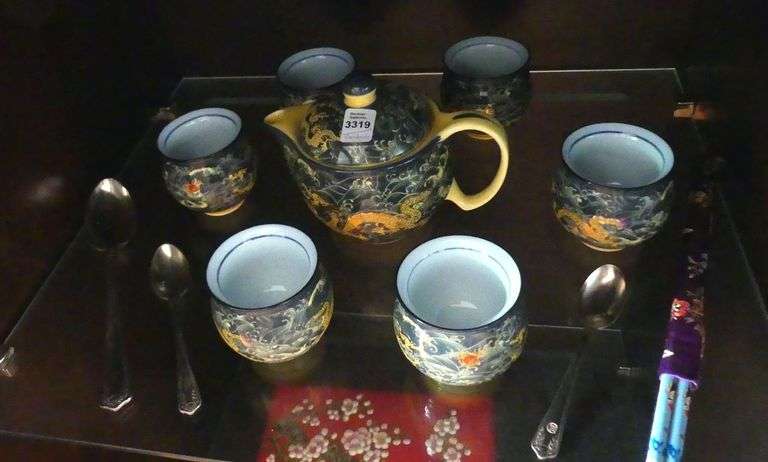 CRYSTAL, TEA SET, WEDGWOOD