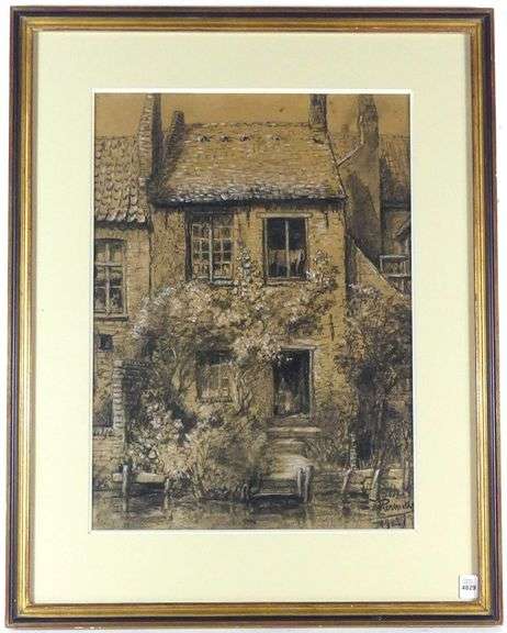 1903 CHARCOAL DRAWING