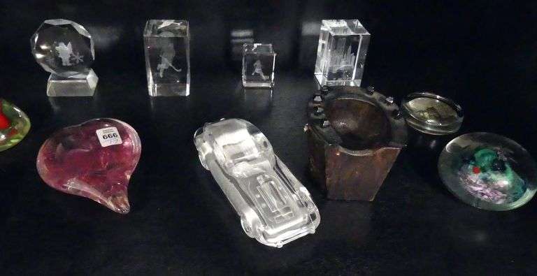 SEVENTEEN PAPERWEIGHTS