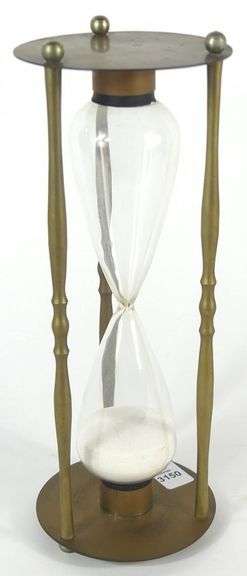BRASS HOUR GLASS