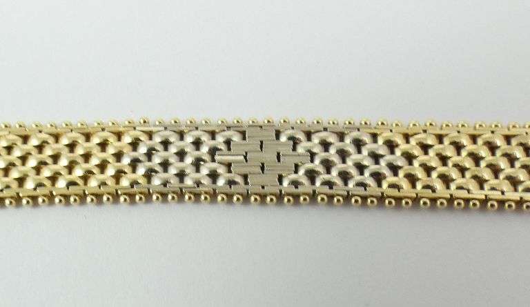 GOLD MESH BRACELET