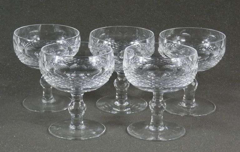 WATERFORD CRYSTAL STEMWARE SERVICE