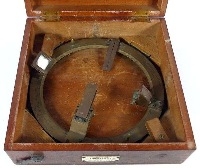 U.S. NAVY BRASS AZIMUTH CIRCLE