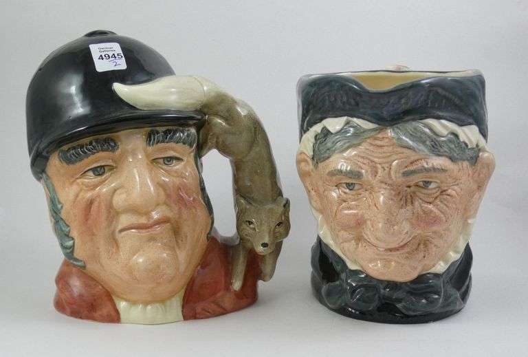 2 DOULTON CHARACTER JUGS