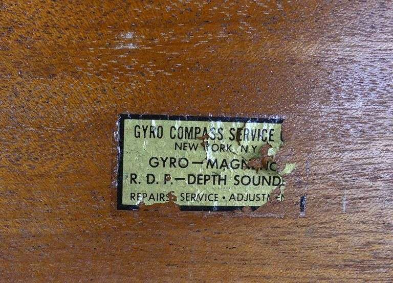 U.S. NAVY BRASS AZIMUTH CIRCLE