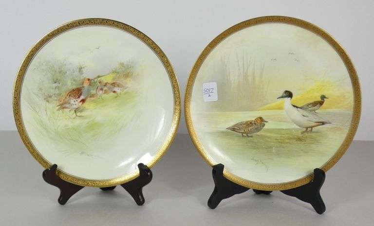PAIR ROYAL DOULTON PLATES