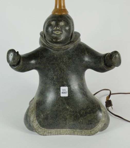 INUIT STONE TABLE LAMP