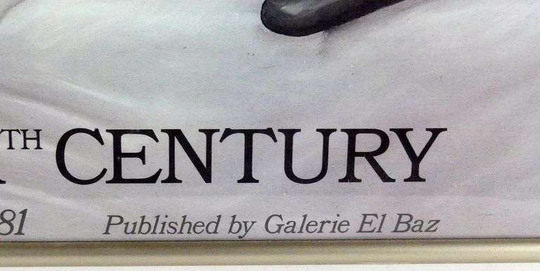 GALLERY MOOS ART EXHIBIT POSTER