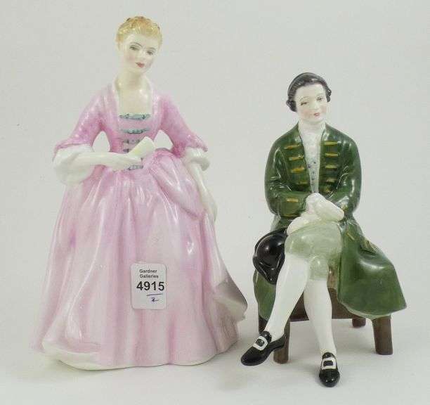 2 ROYAL DOULTON FIGURINES