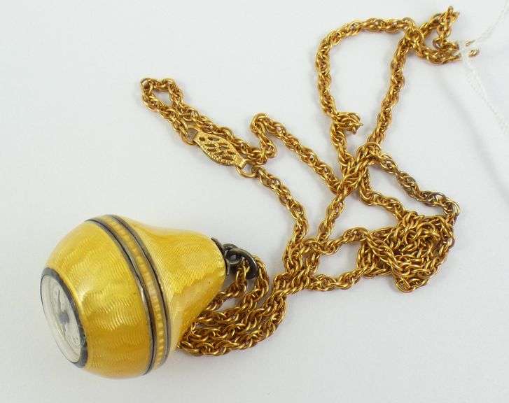 ART DECO PENDANT WATCH