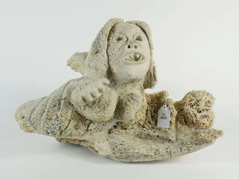 MAJOR WHALEBONE CARVING