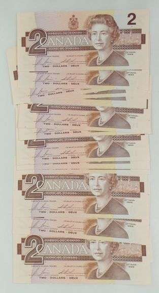 UNCIRCULATED CANADIAN CURRENCY