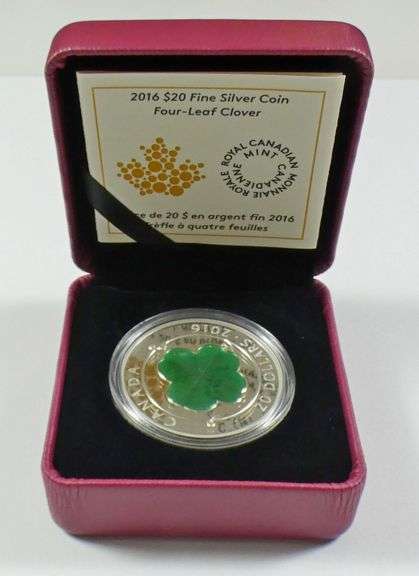 2 CANADIAN FINE SILVER COINS