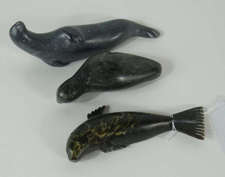 3 INUIT CARVINGS