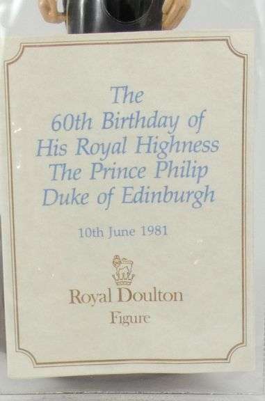 DOULTON LTD. EDITION ROYALTY FIGURINE