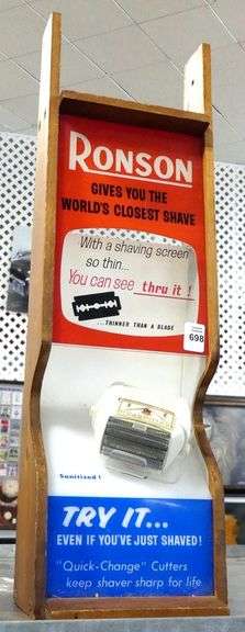 RONSON ADVERTISING STAND