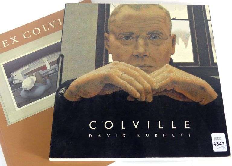 TWO ALEX COLVILLE ART PUBLICATIONS