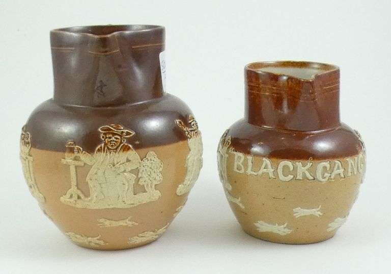 2 ANTIQUE DOULTON JUGS