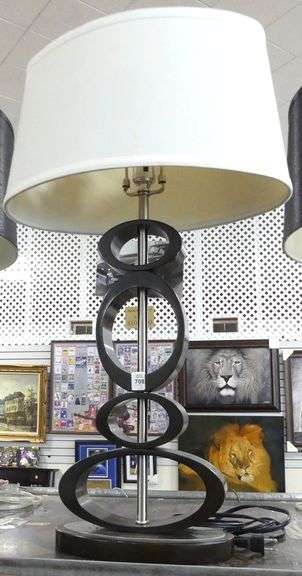THREE TABLE LAMPS