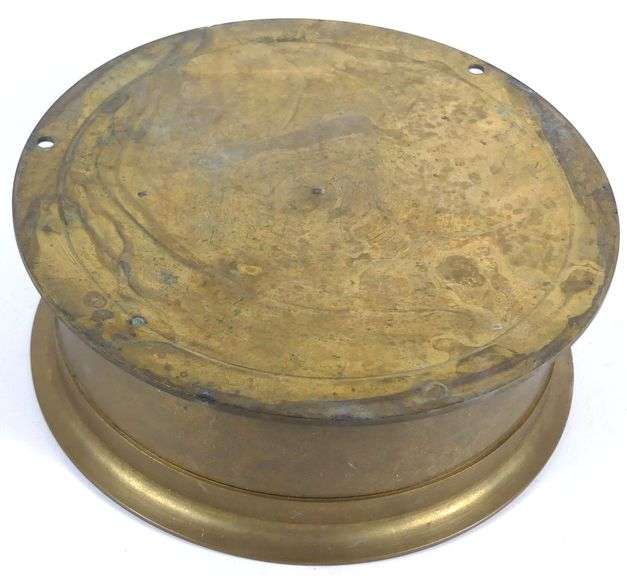 BRASS SHIP'S CLOCK