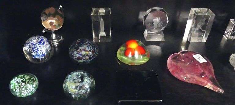 SEVENTEEN PAPERWEIGHTS