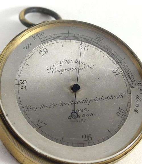 ENGLISH SURVEYOR'S BAROMETER